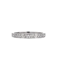 Pre-Owned Cartier Love Wedding Band Pave Diamonds Ring