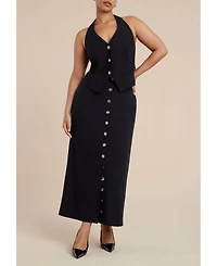 Eloquii Women's Halter Vest