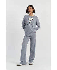 Chinti & Parker Women's Wool Cashmere Peanuts Original Sweater