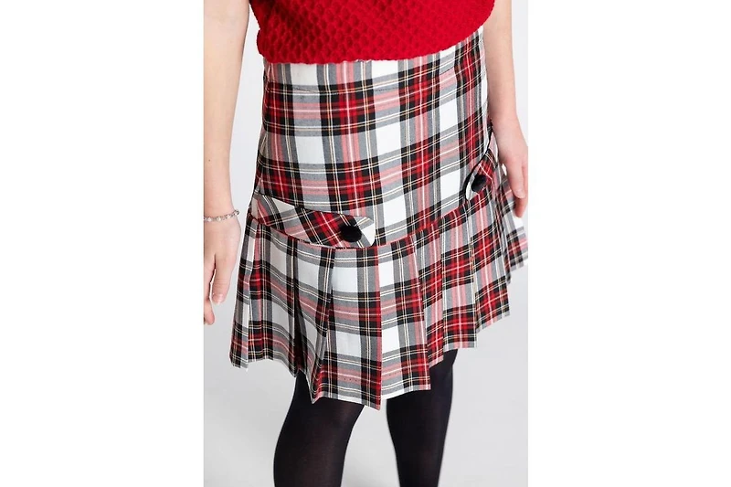 Florence Eiseman Plaid Pleated Skirt