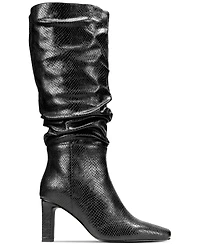 Smash Shoes Women's Fallon Knee High Slouch Dress Boots - Extended Sizes Available