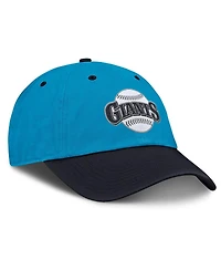 Nike Men's Blue/Navy San Francisco Giants Neon 90s Club Adjustable Hat