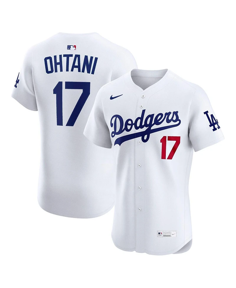 Nike Men's Shohei Ohtani White Los Angeles Dodgers Home Elite Jersey