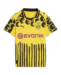 Puma x Kid Super Big Boys and Girls Yellow Borussia Dortmund 2025 Fifa Club World Cup Replica Jersey