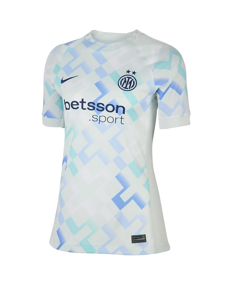 Nike Women's Aqua Inter Milan 2025/26 Away Replica Jersey