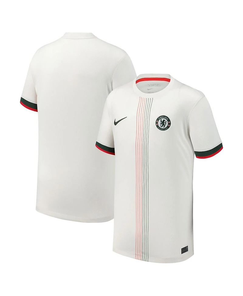 Nike Big Boys and Girls Cream Chelsea 2025/26 Away Replica Jersey