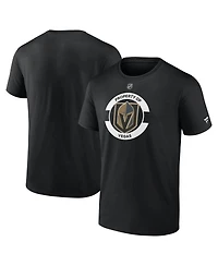 Fanatics Men's Black Vegas Golden Knights Authentic Pro Core Secondary T-Shirt