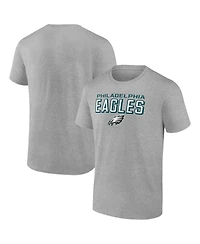 Fanatics Mto Label Men's Heather Gray Philadelphia Eagles Swagger T-Shirt