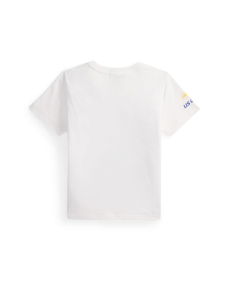 Polo Ralph Lauren Toddler and Little Boys Us Open Bear T-Shirt