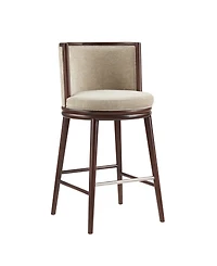 Manhattan Comfort Evalyn 40" Upholstered Barstool