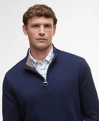 Barbour Men's Kelson Quarter-Zip Pullover Sweater