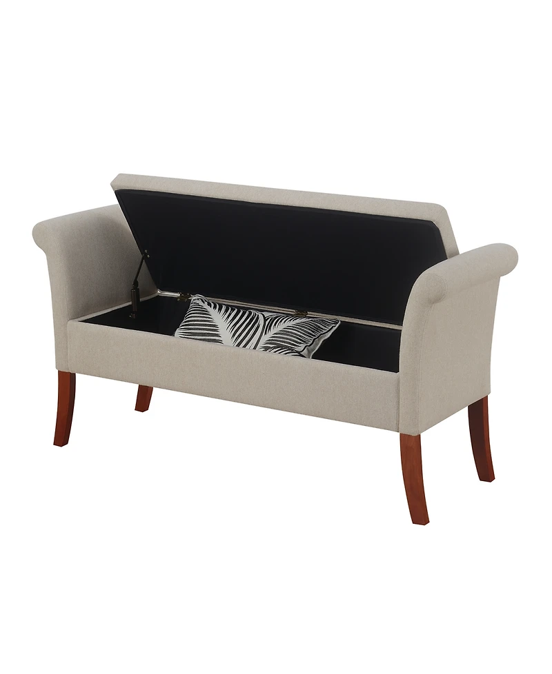 Convenience Concepts 51.5" Soft Fabric Garbo Storage Bench