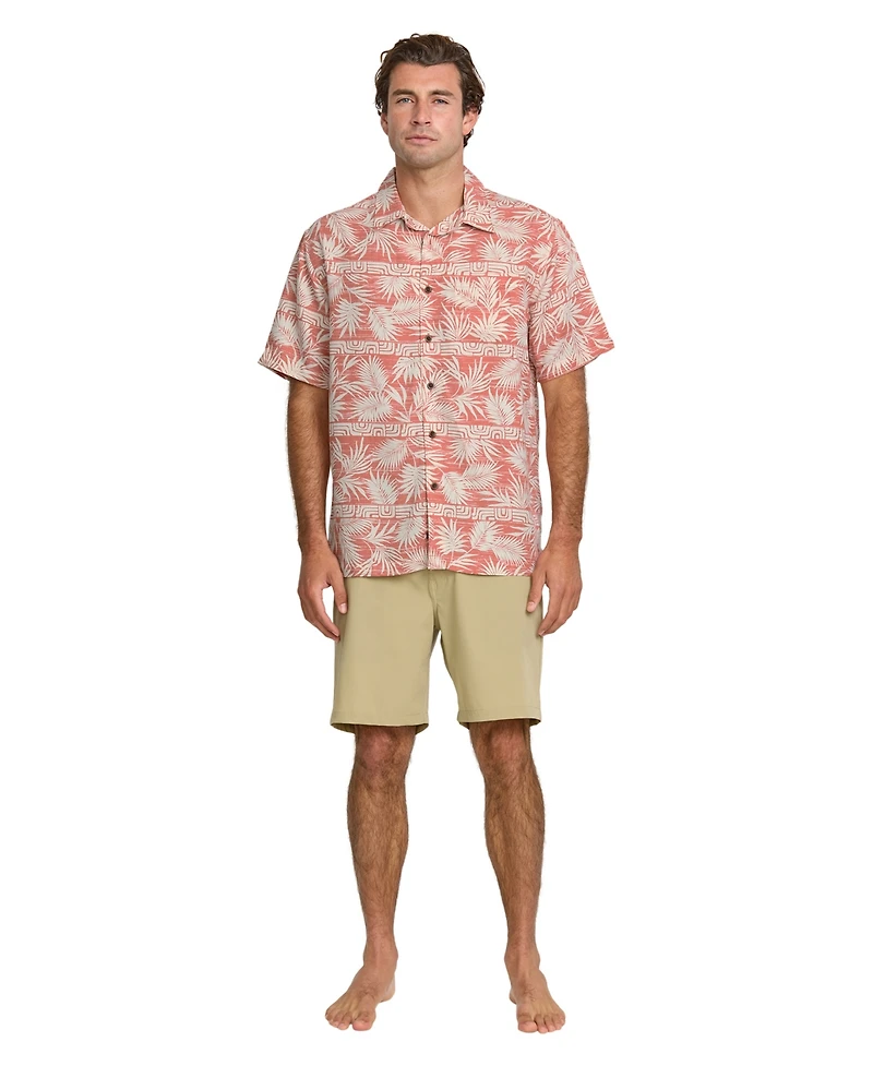 Quiksilver Waterman Men's Fern Garden Woven Shirt