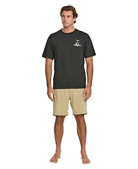 Quiksilver Waterman Men's Core Fisherman Screen T-Shirt