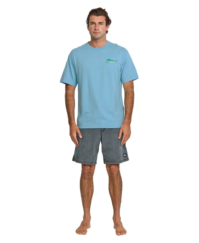 Quiksilver Waterman Men's Quik Hook Screen T-Shirt