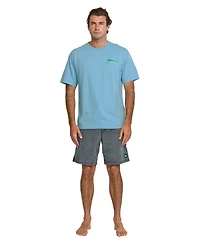 Quiksilver Waterman Men's Quik Hook Screen T-Shirt