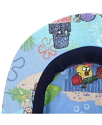 Reyn Spooner Men's and Women's Blue SpongeBob SquarePants Aloha From Bikini Bottom Bucket Hat
