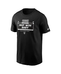 Nike Men's Black Las Vegas Raiders Primetime Local Essential T-Shirt