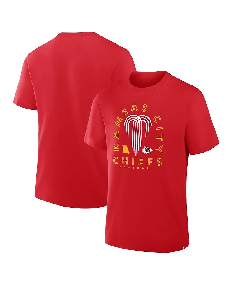 Fanatics Men's Red Kansas City Chiefs Hometown True Favorite T-Shirt