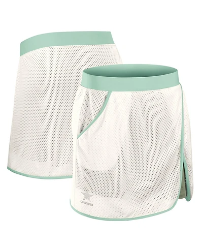 Fanatics Women's Cream Dallas Cowboys Studio Wellness Skorts