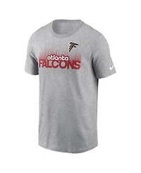 Nike Men's Heather Gray Atlanta Falcons Local Essential T-Shirt