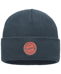 Adidas Men's and Women's Charcoal Bayern Munich Cuffed Knit Hat
