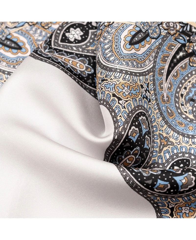 Elizabetta Men's Perugia - Silk Pocket Square for Men