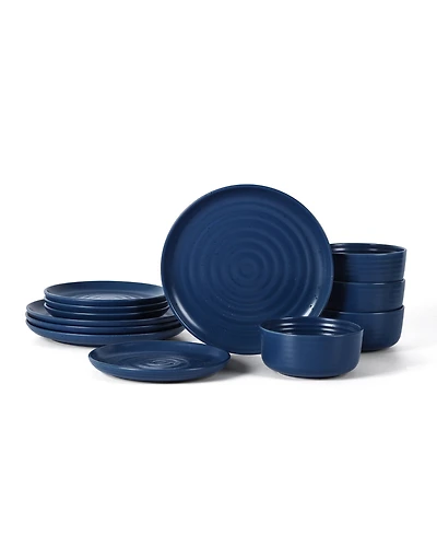 Earth & Clay Ion 12 Pc. Dinnerware Set, Service for 4