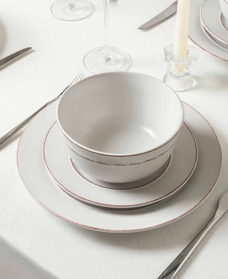 Earth & Clay Hazel 12 Pc. Dinnerware Set, Service for 4