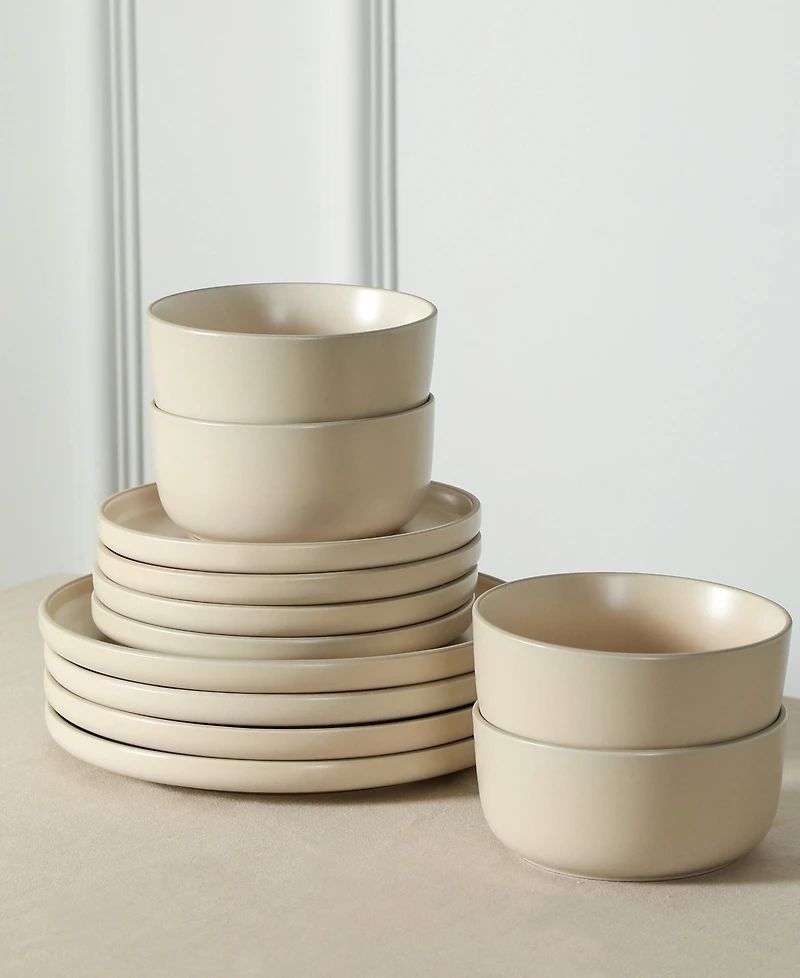 Earth & Clay Amber 24 Pc. Dinnerware Set, Service for 8