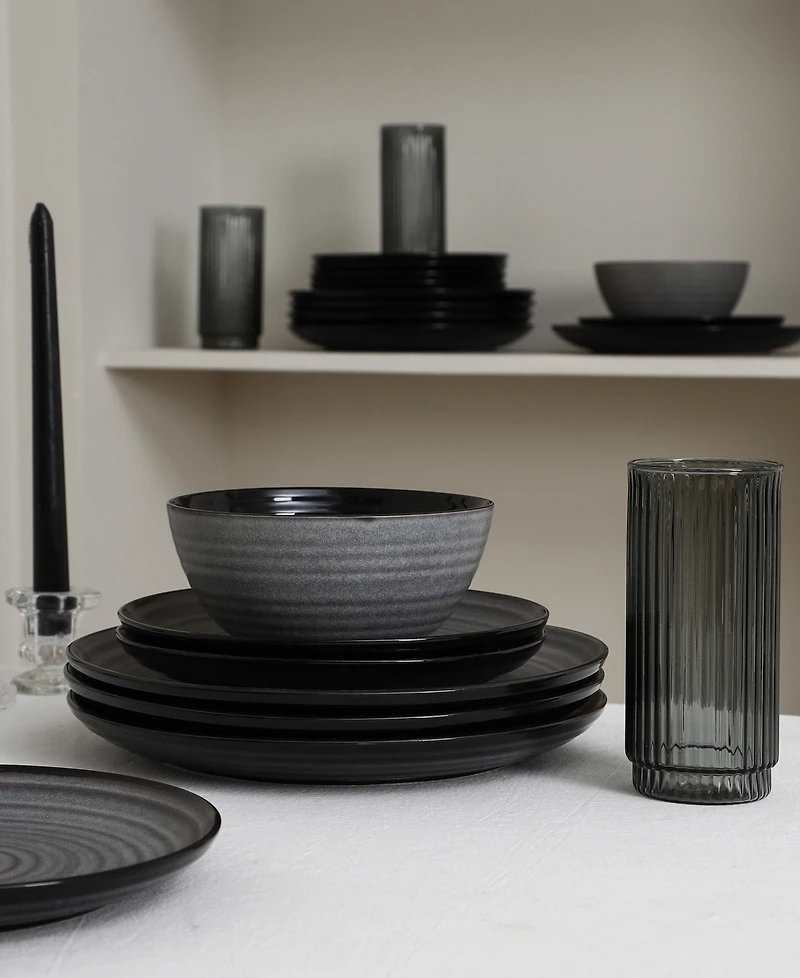 Stone Lain Dua 16 Pc. Dinnerware Set, Service for 4