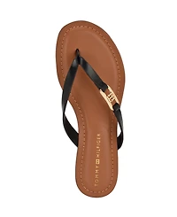 Tommy Hilfiger Women's Liande Logo Flat Thong Sandal