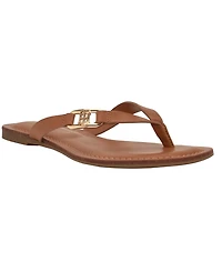 Tommy Hilfiger Women's Liande Logo Flat Thong Sandal