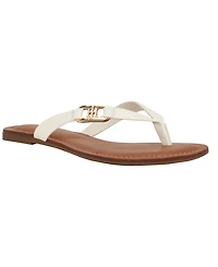 Tommy Hilfiger Women's Liande Logo Flat Thong Sandal