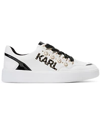 Karl Lagerfeld Paris Women's Stazie Lace-Up Athletic Sneakers