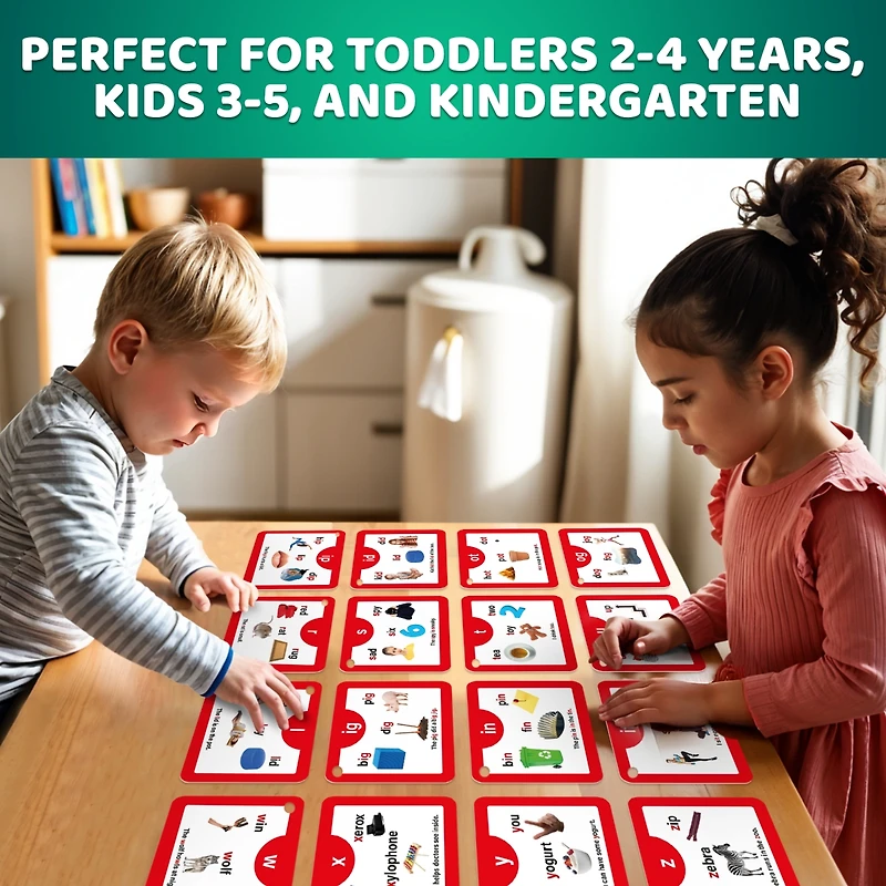 Quokka Abc Learning Flash Cards for Toddlers 2-4 Years Old