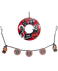 Mr. Halloween Retro Wreath and Garland Set