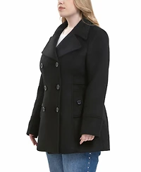 Bgsd Plus Riley Wool Blend Pea Coat