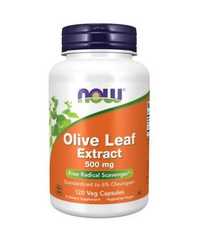 Now Foods Olive Leaf Extract 500 Mg 120 Vcaps