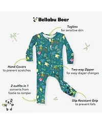 Bellabu Bear Unisex Mandrakes Potions & Herbs Convertible Footie