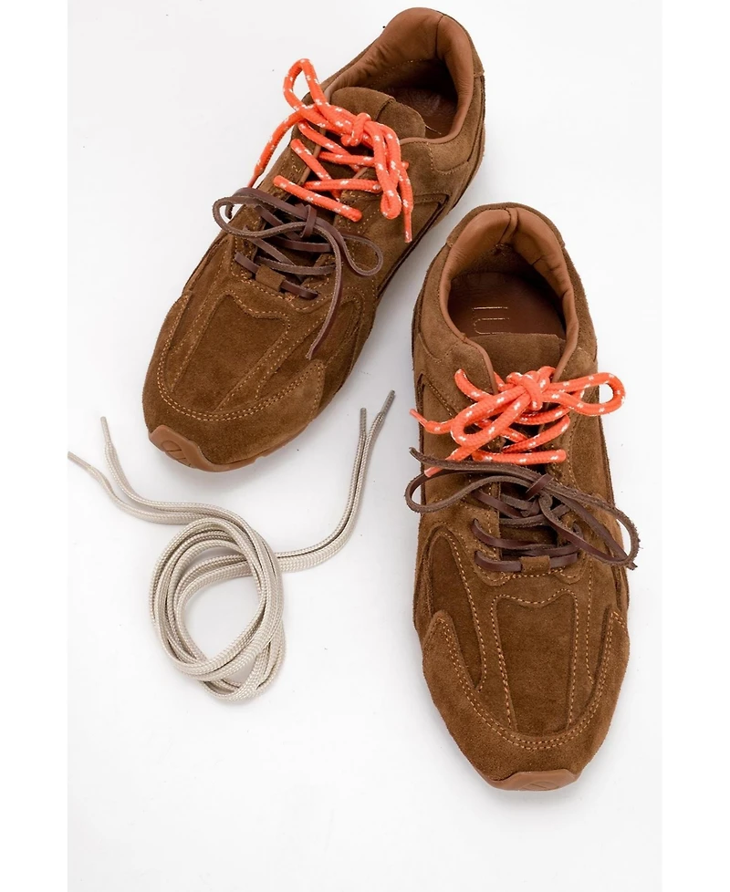 Selena Suede Leather Sneakers (Women)