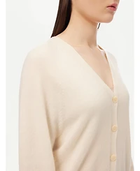 Gobi Cashmere Women's 3D Cashmere Button-up Cardigan