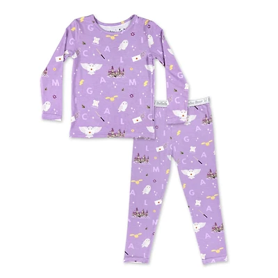 Bellabu Bear Unisex Kids' Hedwig's Magical Mail Set of 2 Piece Pajamas