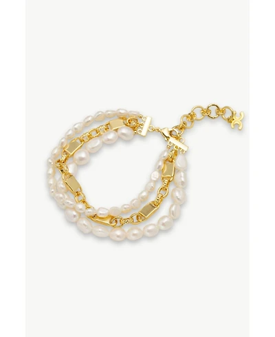 Classicharms Mia Layered Luxe Freshwater Pearl Bracelet