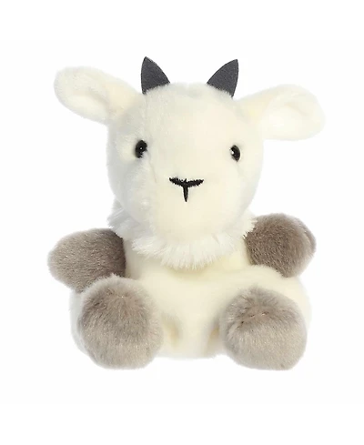 Aurora Aurora Mini Jenny Mountain Goat Palm Pals Adorable Plush Toy White 5"