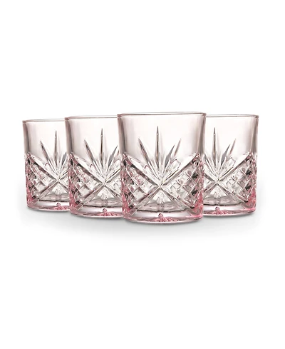 Godinger Dublin Double Old-Fashioned Glasses, Set of 4
