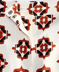 Women's Medallion-Print Wide-Leg Pants, Macy's Exclusive - On 34th | Alix Friedberg Capsule Collection