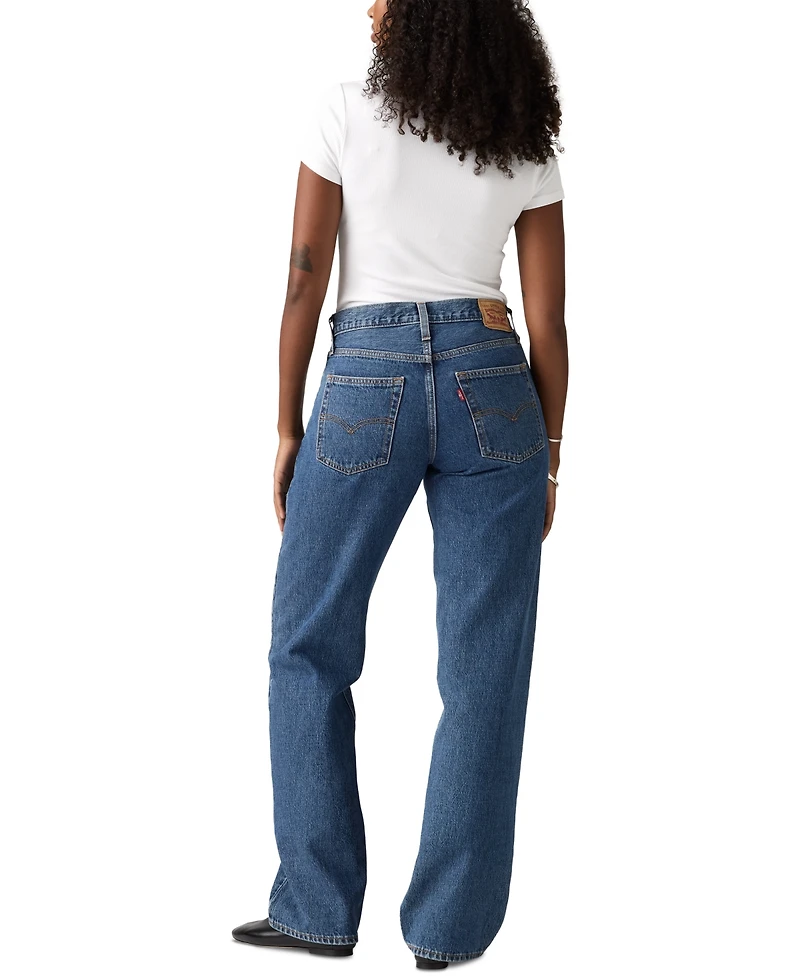 Levi's Women's Mid Rise Cotton 94 Baggy Jeans
