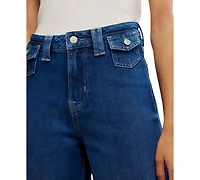 Free People Women's Kellee High Rise Palazzo Jeans