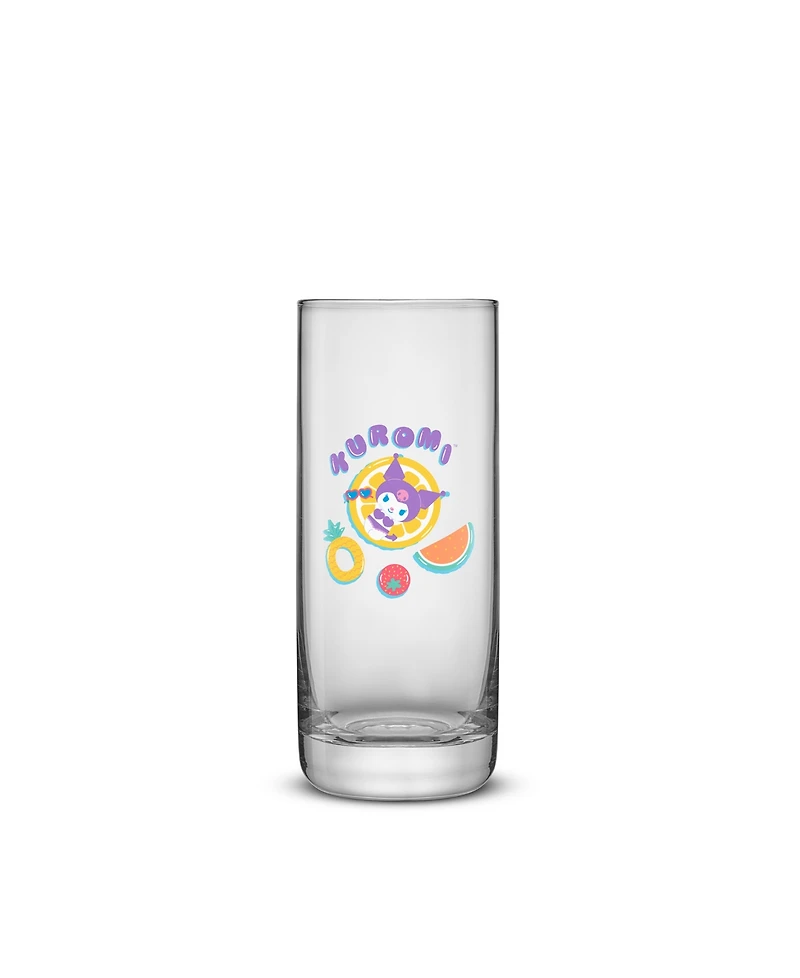 JoyJolt Hello Kitty Friends Summer Drinking Glasses, Set of 4